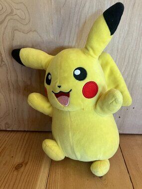 9" Happy Jumping Pikachu Plushie Pokemon